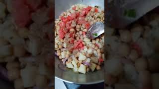 new style 2023 special tasty lahori chana chaat*homemade chatpati chaat #shorts#cookingwithshabana