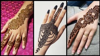 Beautiful amazing and lovely Arabic mehndi design Idea's || BackHand Mehndi Designs