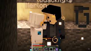 VEGETTA observa a QUACKITY hablando con MERLON de p1t0s       KARMALAND 5