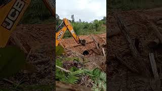 cara jcb tembok jembatan kayu