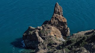 Крым .Кара Даг 🌋Бухта Разбойничья скала⛰️ Иван разбойник