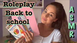 ASMR ITA | ROLEPLAY NEGOZIO DI CARTOLERIA 📚✏️| BACK TO SCHOOL 🎒