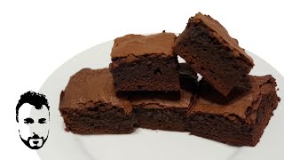 DELICIOUS Chewy, Fudgy Brownies (no mixer needed)