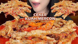 PEDES DOWERR ‼ ASMR CEKER LUNAK PEDAS KUAH MERCON | ASMR INDONESIA