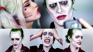 The Joker Suicide Squad ft. Harley Quinn - Makeup Tutorial