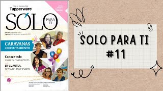 SOLO PARA TI #11 2022  || TUPPERWARE MÉXICO