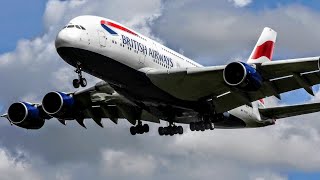 Spectacular Heavy Arrivals at London Heathrow Airport, LHR | 28/06/2022 - Incl: A380's, 777's & More