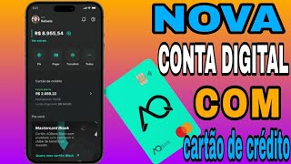 NOVA CONTA DIGITAL COM CARTÃO DE CRÉDITO E EMPRÉSTIMO PESSOAL AQBANK!