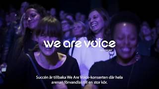 WE ARE VOICE - 30 MARS 2019 - ERICSSON GLOBE, STOCKHOLM