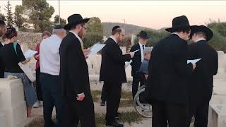 Jewish Traditions in Cemetery