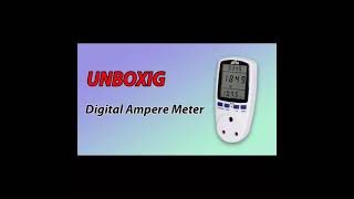 Daraz Unboxing BRii Digital Ampere Meter | Voltmeter | AC Ampere meter | Watt meter