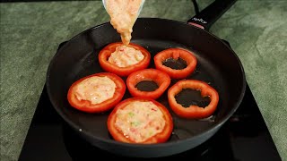 I've learned an easy trick for making a quick and healthy snack with tomatoes!