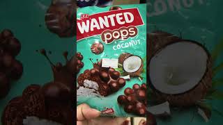 WANTED POPS COCONUT | MILK CHOCOLATE COATED #shorts #short #wanted #pops #coconut #milk #chocolate