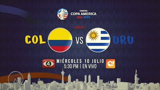 Canal 4 TCS El Salvador | Copa América 2024 - Colombia vs Uruguay (Semifinal) Promo