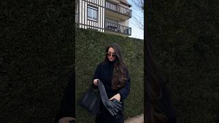 VICTORIA BECKHAM SUNNIES & HERMÈS BAG | styling ootd, fit check, a/w outfit | Pia #fashion #luxury