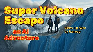 Super Volcano Escape - an AI Adventure - Lip Sync by Runway