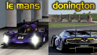 Virtual 4 Hours @ Donington & B.R.L. 10h of Le Mans