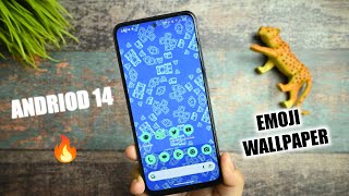 Use Android 14 New Emoji Wallpaper on Any Android 13 Devices