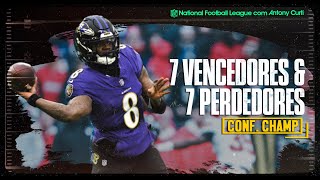 Lamar, Mahomes: 7 Vencedores & 7 Perdedores das Finais de Conferência da NFL