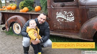 Trip To Tulley's Farm Pumpkin Picking With Adriaan