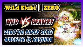 WiLd vs Bravery | Paper Setli Mageler İş Başında #knightonline  #zero #wild #justthegame