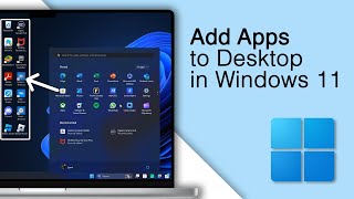 How To Put Apps On Desktop Windows 11 PC! [2024]