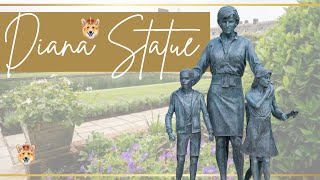 Diana Tribute Statue - All you REALLY need to know | The Sunken Gardens, Kensington Palace