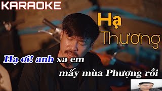 Hạ Thương Karaoke Quang Lập (Tone Nam) - Nhạc Vàng Bolero karaoke. Beat gốc