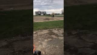 Messing around on my pit bike