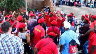 EFF and Sasco at Unisa Main Campus