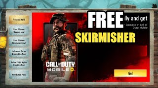 *NEW* Codm Free Skirmisher Skin For Everyone