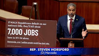 Congressman Horsford Speaks on MAGA Republicans' Plan for Cuts to Working Families