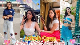 Saloni Mittal New Reels 💔💯 Saloni Mittal New Instagram Reels 💖 Saloni Mittal/Attitude Queen#shorts