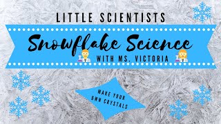 Snowflake Science: Making Crystals