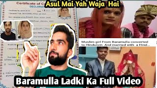 Baramulla mai ladki nay Hindu ladkay sai shadi ki😭/islam chodnay ki waja🫢/Hindu say shadi kyu ki.