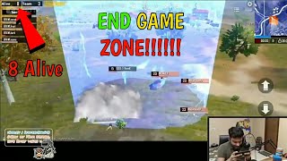 8 PRO ALIVE IN END GAME ZONE ll YouTube Streamers Battle 6Th Round Highlight