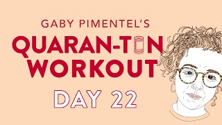 *DAY 22* QUARAN-TIN EXERCISE PLAN | ELDERLY ISOLATION HOME WORKOUT | CORONAVIRUS QUARANTINE