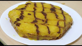 How to make Mango cake recipe without Egg, butter and oven in Malayalam | Easy and Simple Recipes