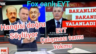 Fox tv canlı EYT