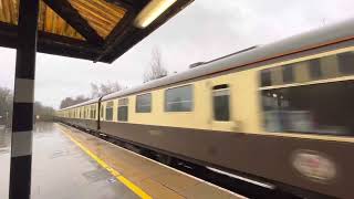 57309 Pride of Crewe and 68018 Vigilant Empty Stock Movement at Solihull Station 20th February 2022