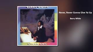 Barry White  'Never, Never Gonna Give Ya Up'