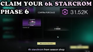 Once Human - Remember to claim your 6k Starchrom on Phase 6