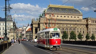 Tramvaj T1 na lince 41 6.7.2020