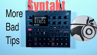 Elektron Syntakt More Bad Tips | User Friendly