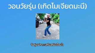 [ เนื้อเพลง ] วอนวัยรุ่น -ร็อคคงคย | วนท่อน | เนื้อเพลง |เพลงฮิตในติ้กต้อก