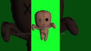 Free Green Screen Voodoo Doll Animation #shorts