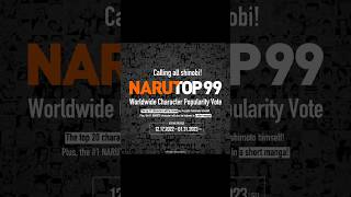 NARUTOP99 results are finally here! #naruto #anime #animeedit #shortsfeed #shorts