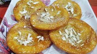 Chonge Recipe l Meethi Warqi Poori l Meethe Chonge Recipe l Sweet Recipe