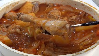 언제 먹어도 맛있는 ♥엄마표요리 [닭볶음탕] / Mom's Cooking [Braised Spicy Chicken]