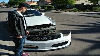 G35 Front Splitter Install